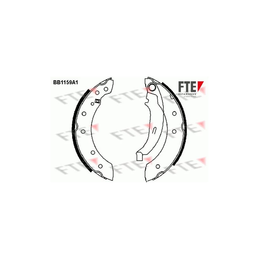 Fte 9100031 Brake Shoe Set | ML Performance UK Car Parts