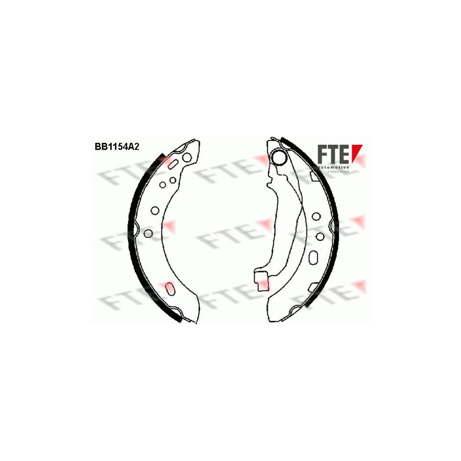 Fte 9100029 Brake Shoe Set | ML Performance UK Car Parts