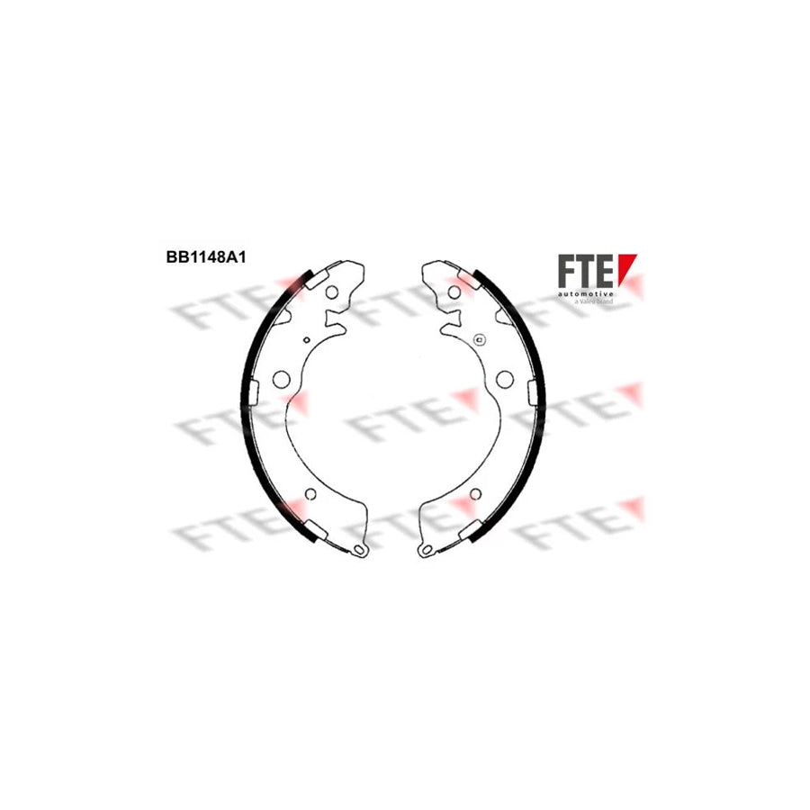 Fte 9100028 Brake Shoe Set | ML Performance UK Car Parts