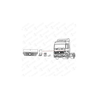 Covind 941/151 Air Deflector, Driver Cab | ML Performance UK