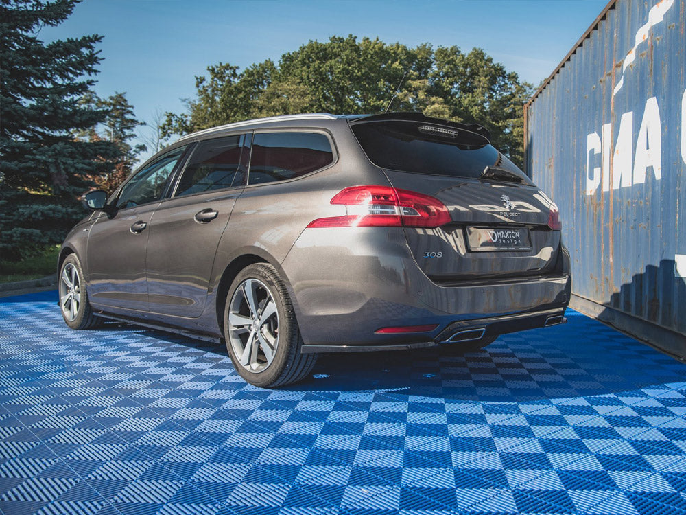 Maxton Design Peugeot 308 Sw MK2 Facelift (2017-) Rear Side Splitters