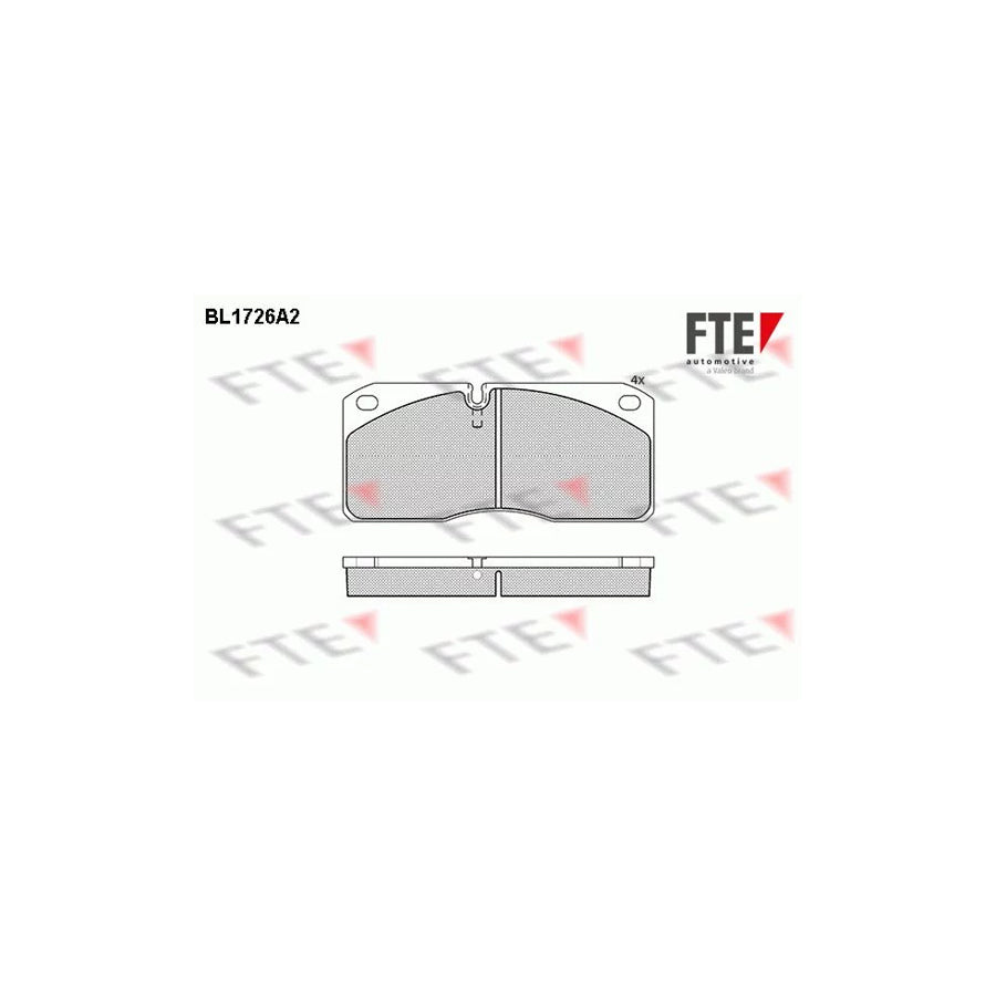 Fte BL1726A2 Brake Pad Set | ML Performance UK Car Parts