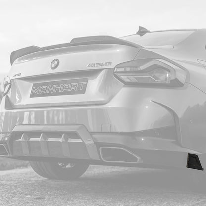 MANHART CARBON REAR BUMPER SIDE BLADES FOR BMW G42 M240I