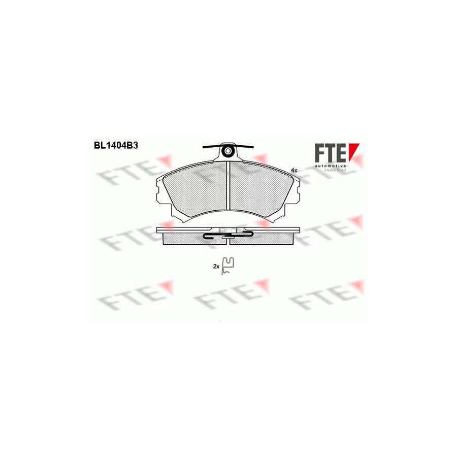 Fte 9010177 Brake Pad Set | ML Performance UK Car Parts