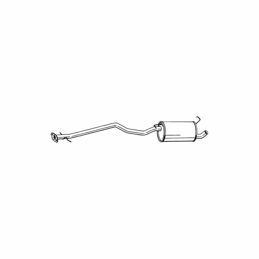 Bosal 287-203 Rear Silencer