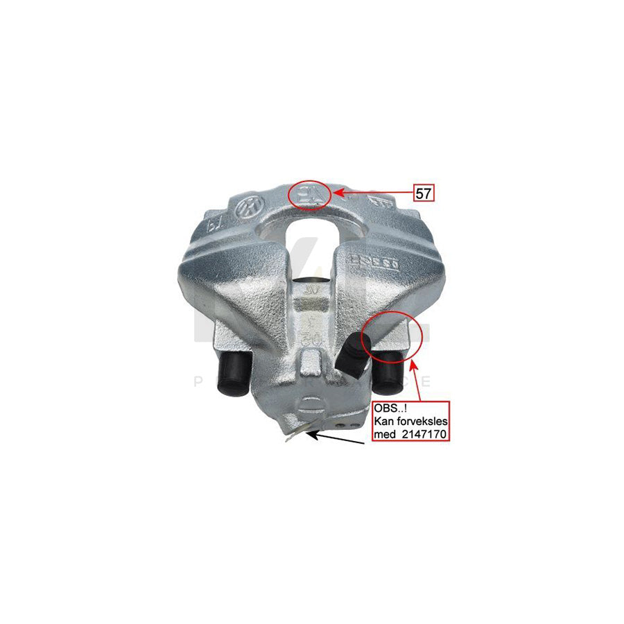 HELLA 8AC 355 391-421 Brake Caliper for VW TRANSPORTER without holder | ML Performance Car Parts