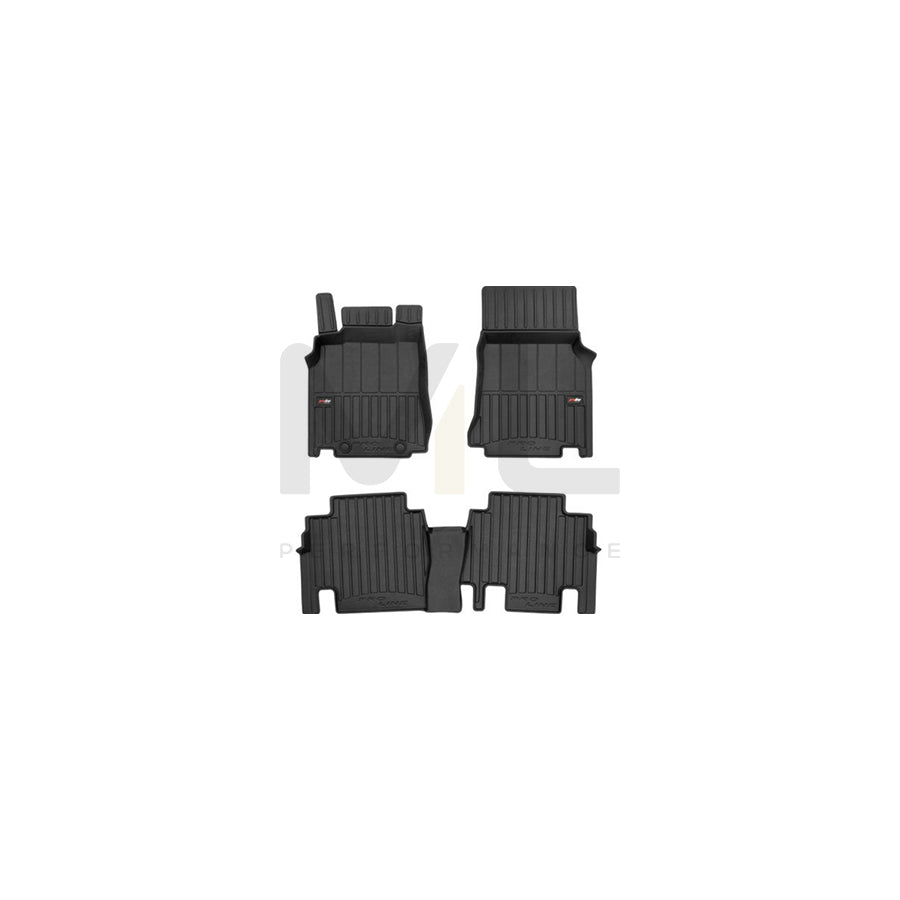 FROGUM Tailored, ProLine 3D426542 Floor mat set suitable for MERCEDES-BENZ Vaneo (W414) Elastomer, Front and Rear, Quantity: 4, Black | ML Performance Car Parts