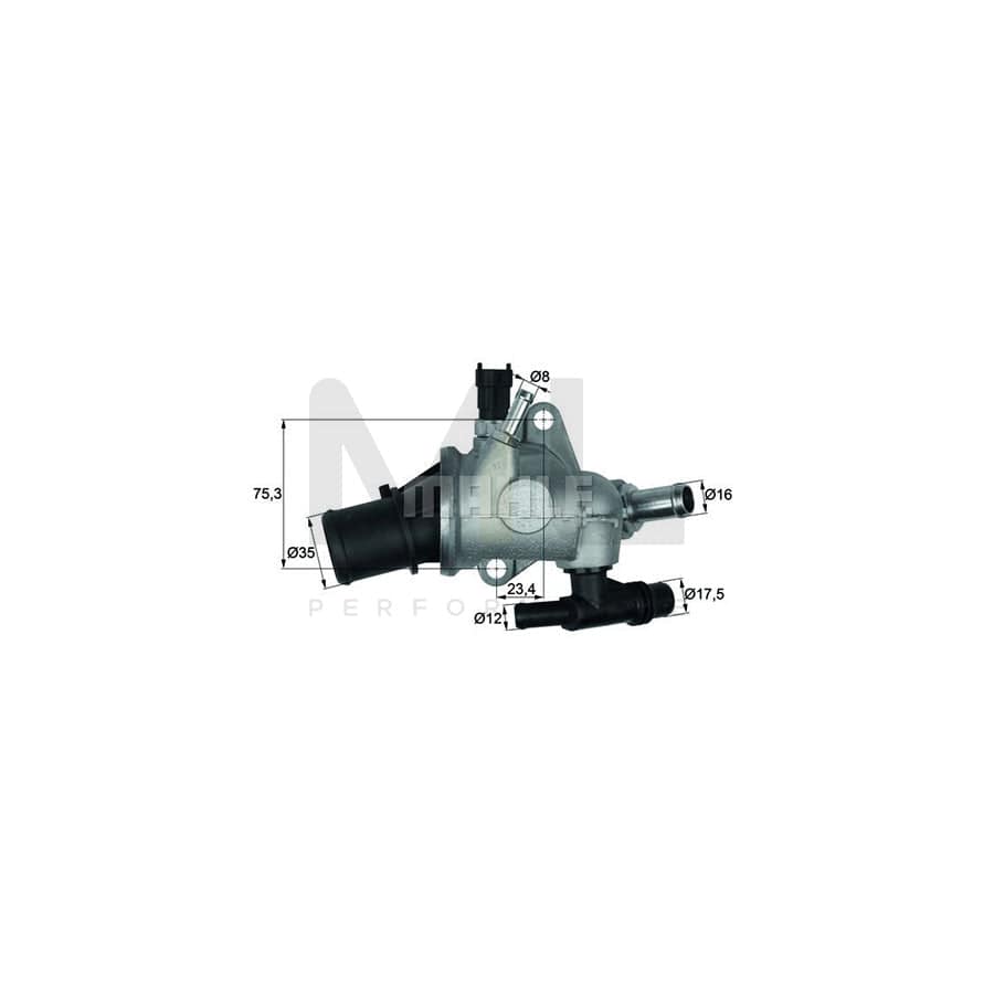 MAHLE ORIGINAL TI 168 88 Engine thermostat for FIAT DOBLO Opening Temperature: 88��C | ML Performance Car Parts