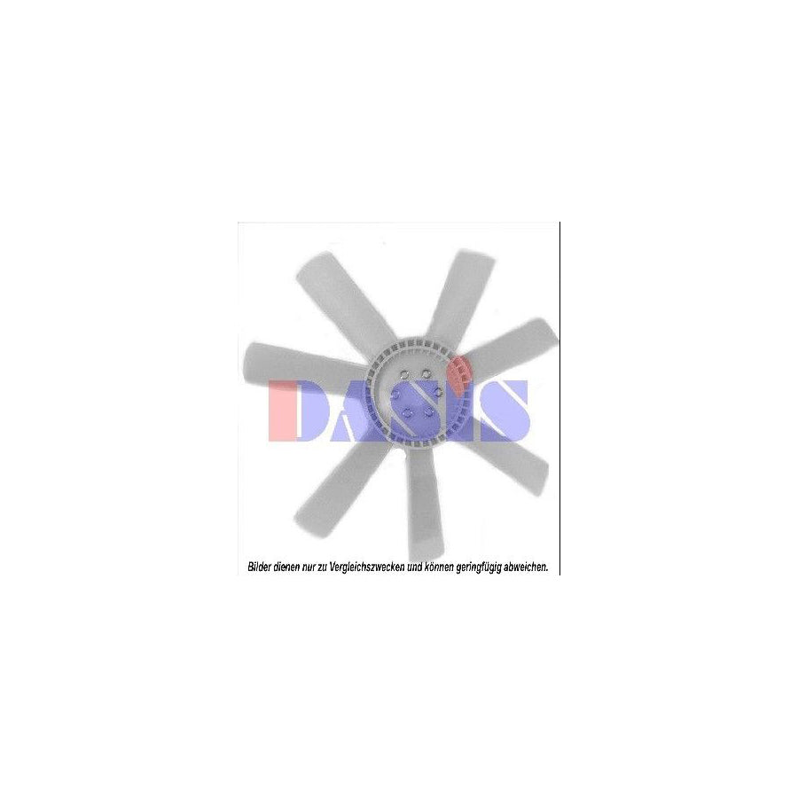 AKS Dasis 128029N Fan Wheel, Engine Cooling Suitable For Mercedes-Benz T2 | ML Performance UK