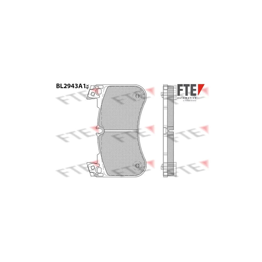 Fte 9011187 Brake Pad Set | ML Performance UK Car Parts