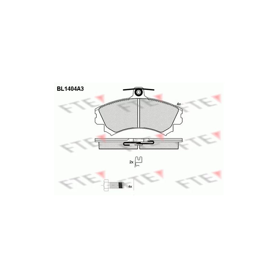 Fte 9010176 Brake Pad Set | ML Performance UK Car Parts