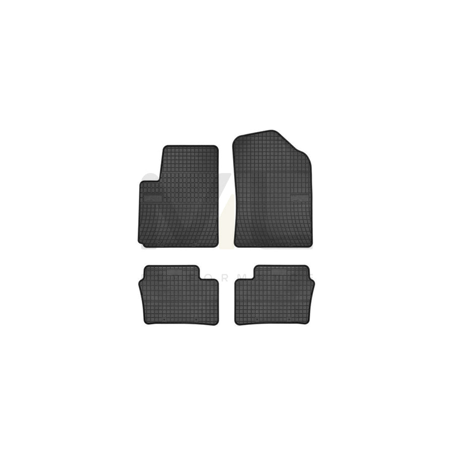 FROGUM Tailored ML mat Performance and Picanto Quantity: II Front set 0428 Floor KIA Elastomer, (TA) 4, for – Rear, Black