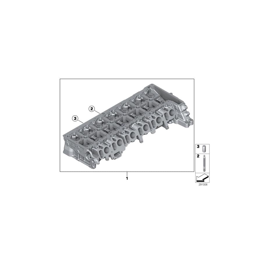 Genuine BMW 11128518206 F11 F10 F15 Asa-Stud Bolt (Inc. M550dX, X6 M50dX & 750dX) | ML Performance UK Car Parts