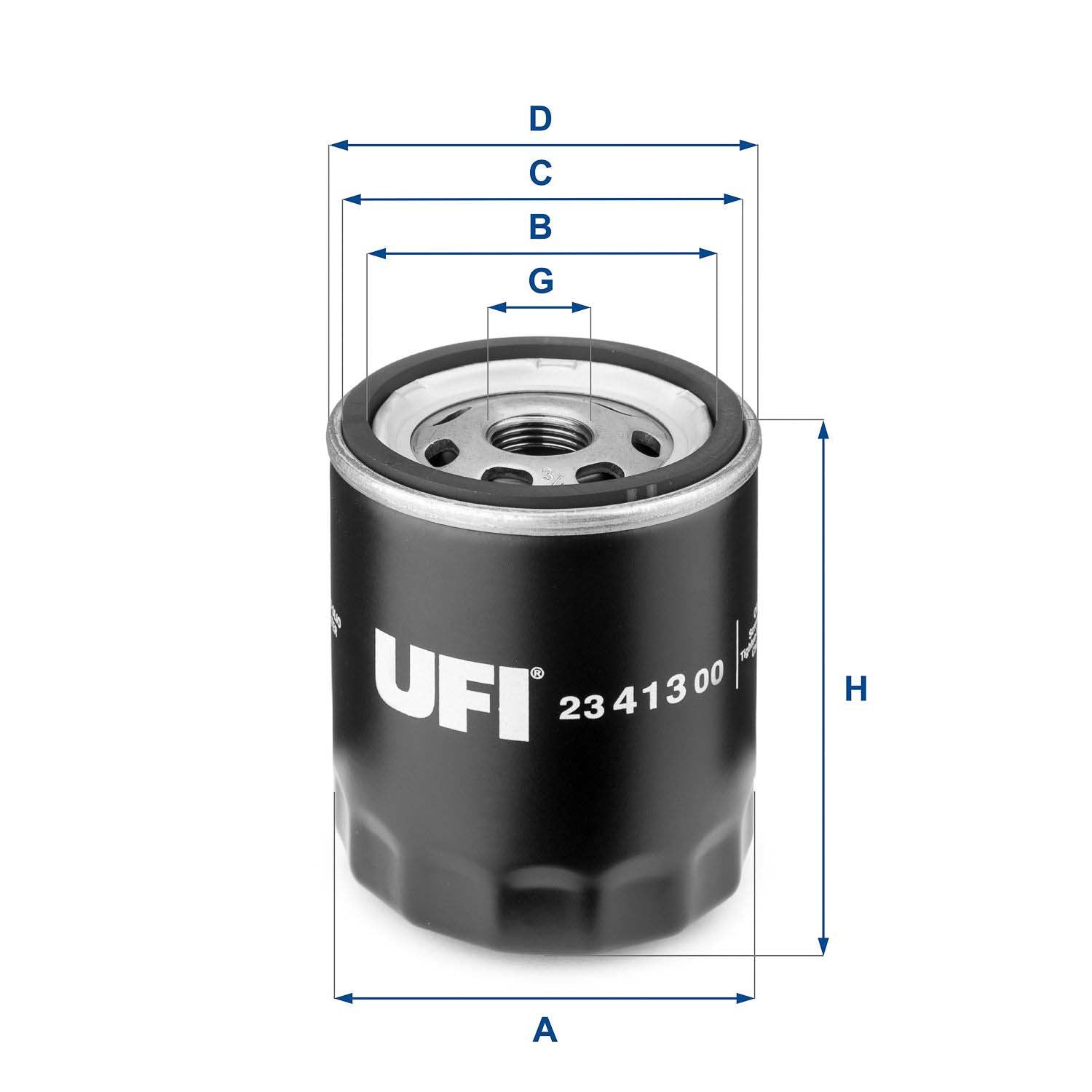 UFI 23.413.00 Oil Filter