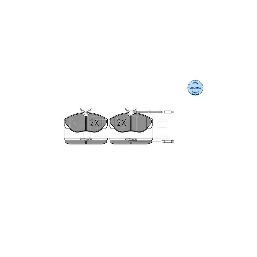 Meyle 025 217 9719/W Brake Pad Set