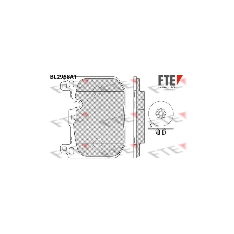 Fte 9011212 Brake Pad Set | ML Performance UK Car Parts