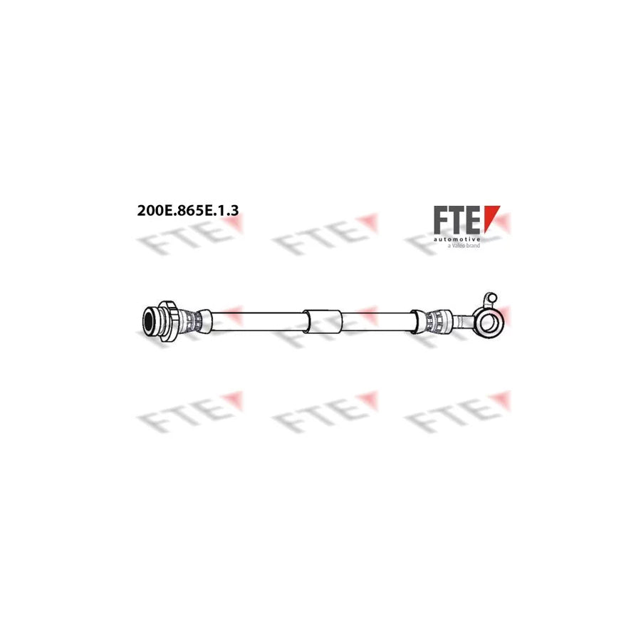 Fte 200E.865E.1.3 Brake Hose For Nissan Qashqai Ii (J11) | ML Performance UK Car Parts