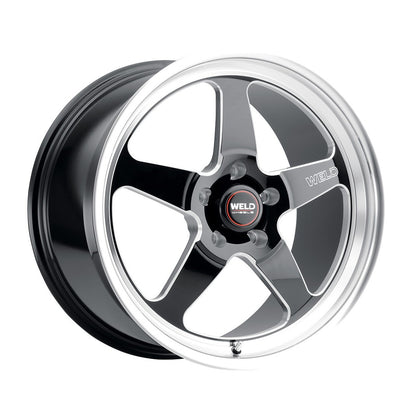 Weld S10400562P65 Ventura S104 Wheel 20x10.5 5x120.65 ET65 BS8.3 Gloss Black MIL - DIA