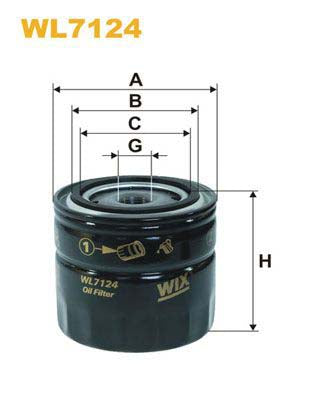 WIX Filters WL7124 Oil Filter