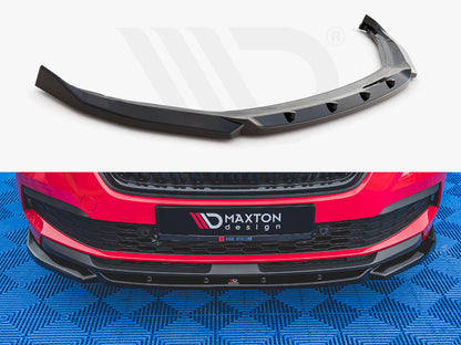 Maxton Design SK-KM-1-FD1T Front Splitter V1 Skoda Kamiq (2019-) | ML Performance UK Car Parts