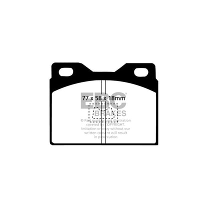 EBC PDKF114 Audi 100 Ultimax Front Brake Pad & Plain Disc Kit 2 | ML Performance UK Car Parts