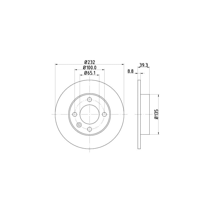 Mintex Mdc1470 Brake Disc