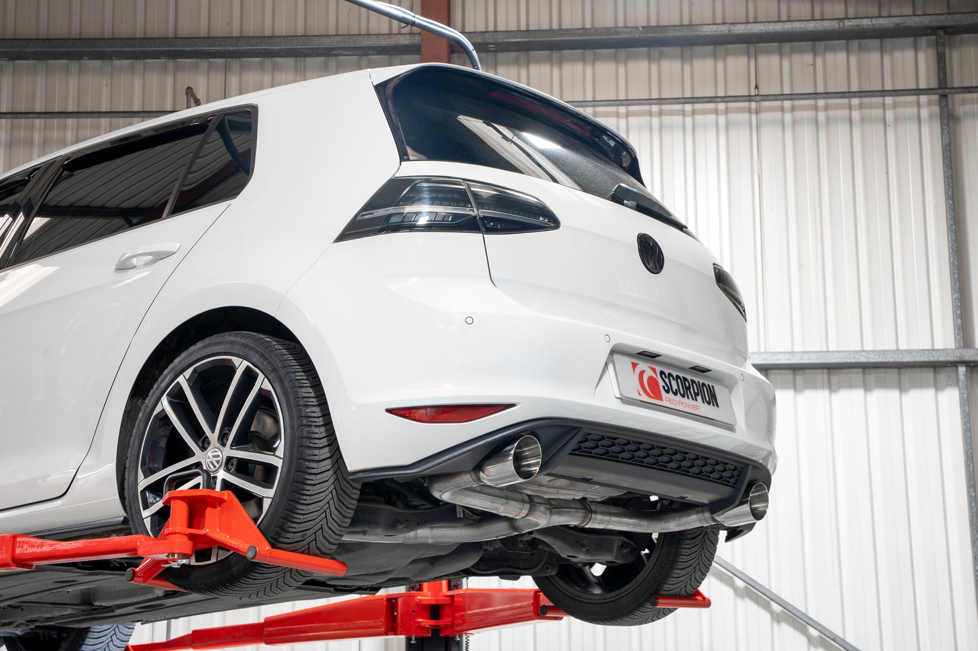 Scorpion SVWS068 VW Golf MK7 GTD Cat-Back Gti Style System  | ML Performance UK UK