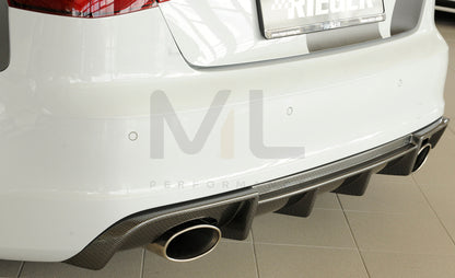 Rieger 00099357 Audi 8V Rear Diffuser (A3 & S3) 7 | ML Performance UK Car Parts