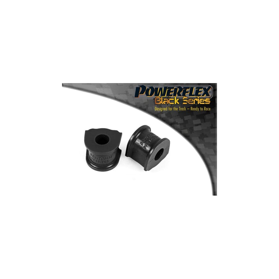 Powerflex PFF16-703-17BLK Lancia Fiat Front Anti Roll Bar Bush 17mm (Inc. Delta, Stilo, Bravo) | ML Performance UK Car Parts