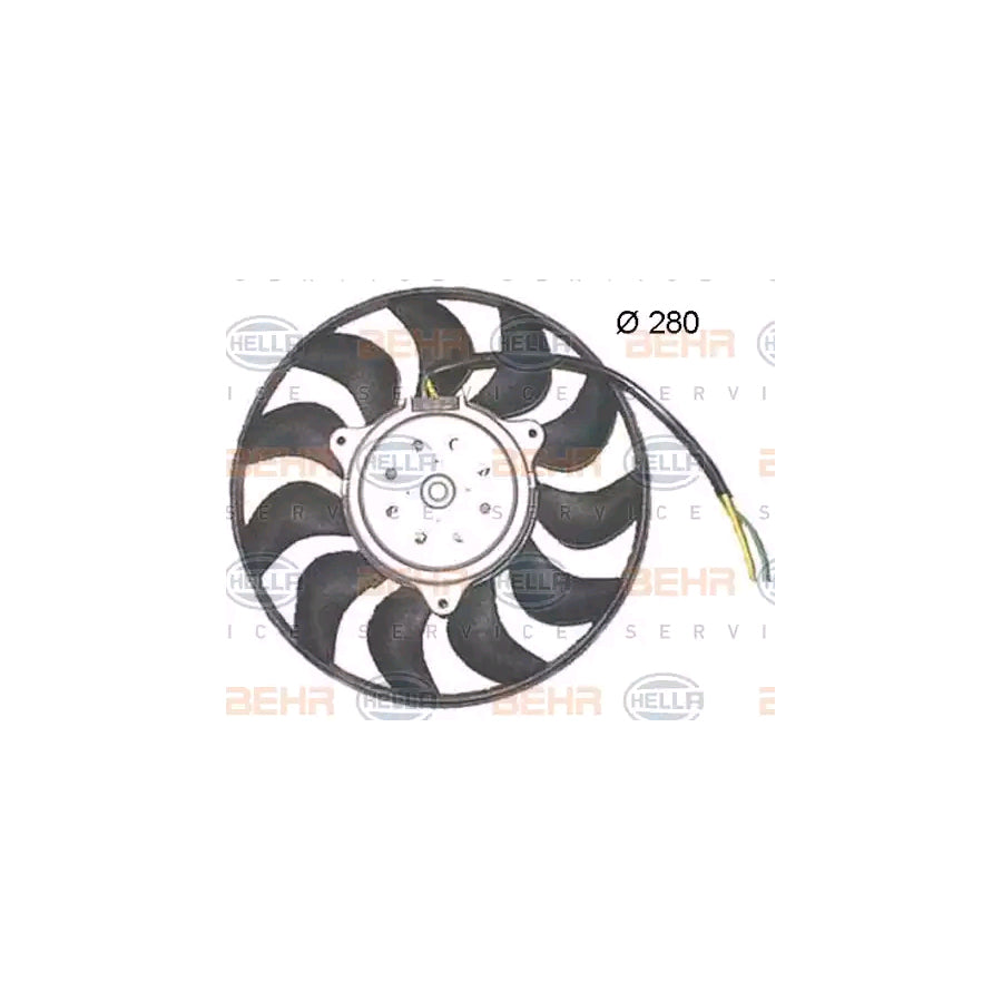 Hella 8EW 351 150-034 Fan, Radiator