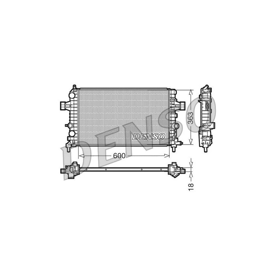 Denso DRM20103 Drm20103 Engine Radiator | ML Performance UK