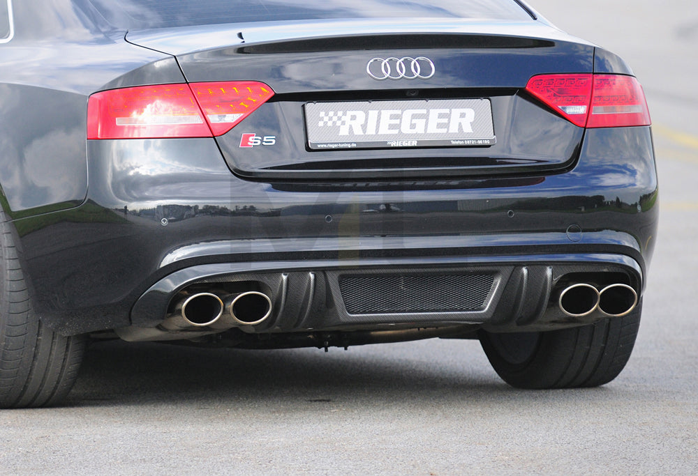 Rieger 00099893 Audi B8 B81 Rear Diffuser (A5 & S5) 1 | ML Performance UK Car Parts