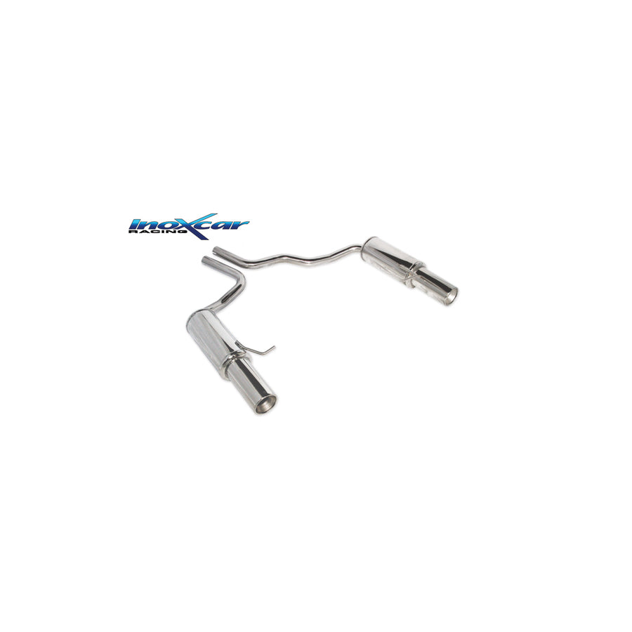 InoXcar AUA4.10.102 Audi A4 (8E) Stainless Steel Rear Exhaust | ML Performance UK Car Parts