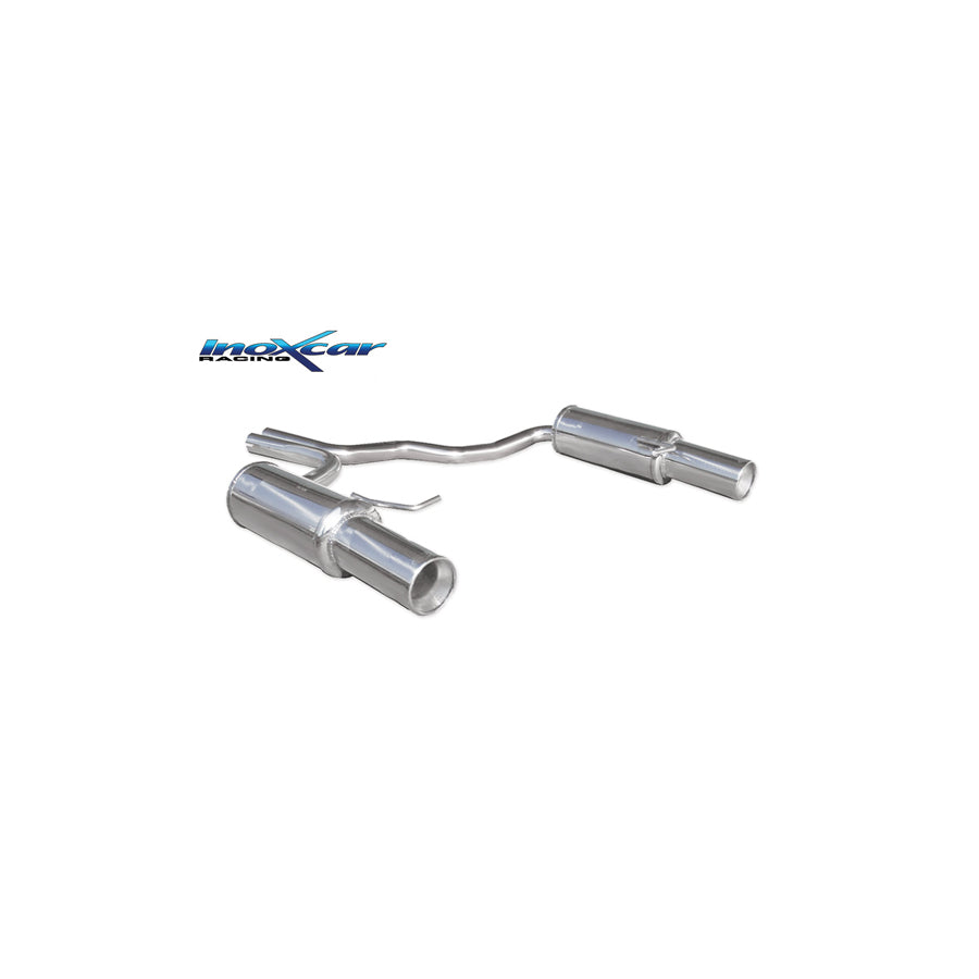 InoXcar AUA4.09.102 Audi A4 (8E) Stainless Steel Rear Exhaust | ML Performance UK Car Parts