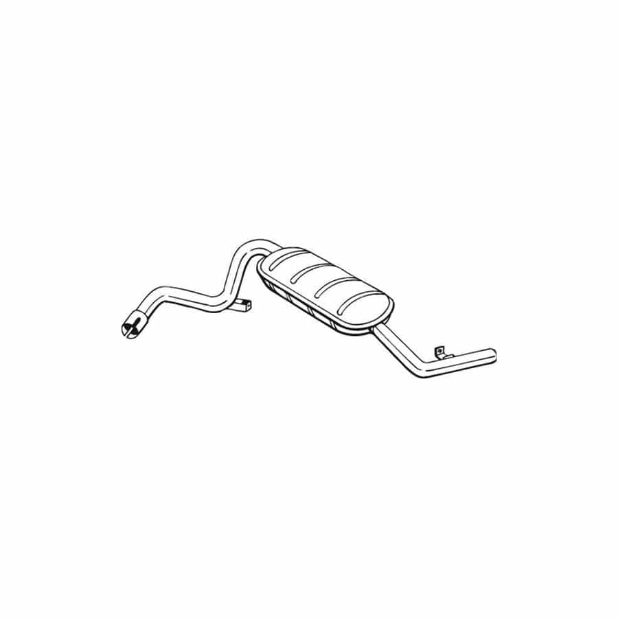 Bosal 148-881 Rear Silencer For Lada Niva (2121, 2131)