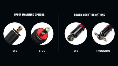 Air Lift Performance 78890 Compact Bellow With Medium Shock And Trunion To Eye End Treatments