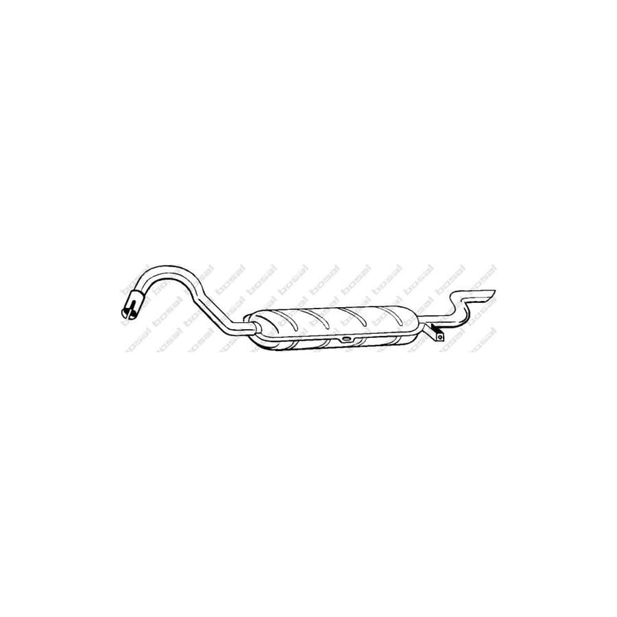 Bosal 148-839 Rear Silencer For Lada Nova Estate (2104)