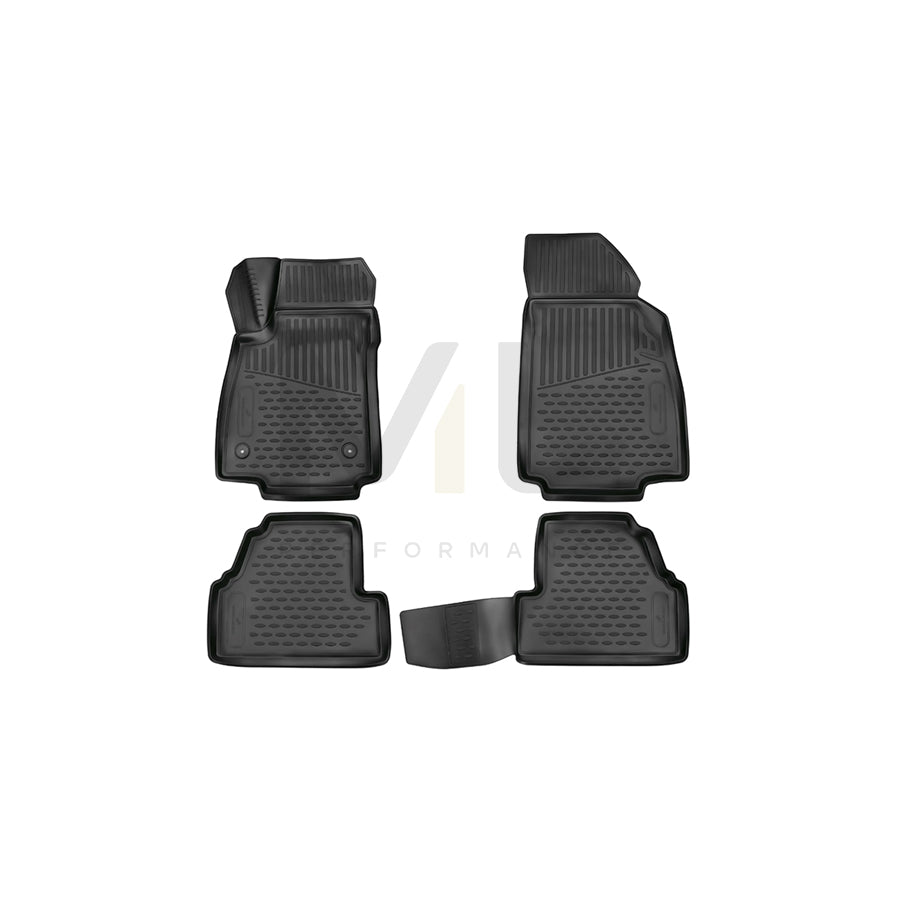 WALSER XTR 75045 Floor mat set Front and Rear | ML Performance Car Parts