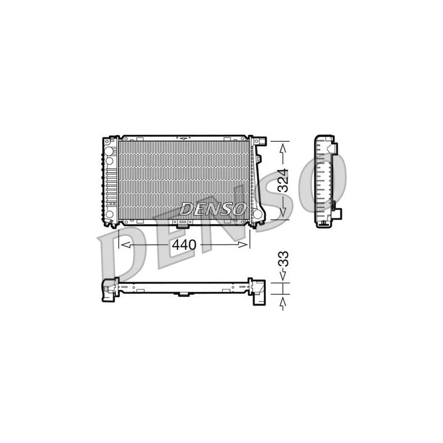 Denso DRM05032 Drm05032 Engine Radiator For Bmw 3 Series | ML Performance UK