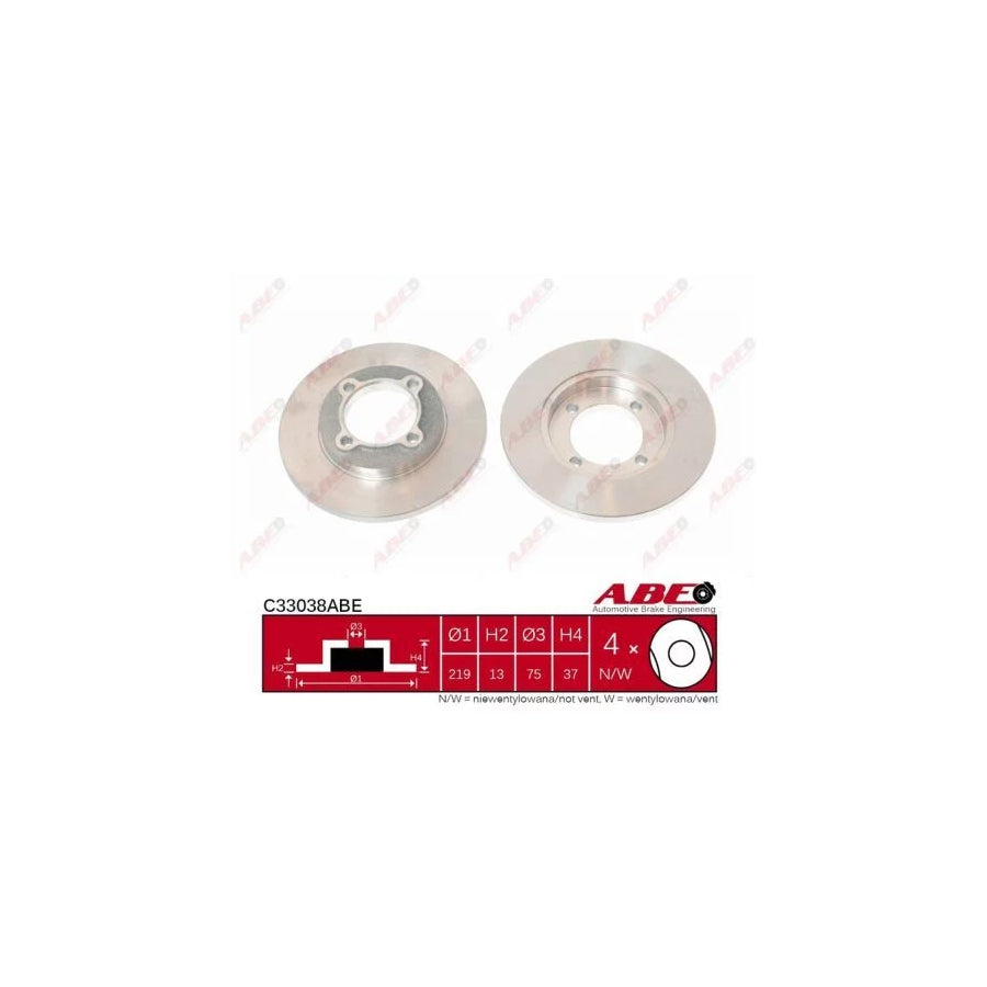 ABE C33038ABE Brake Disc