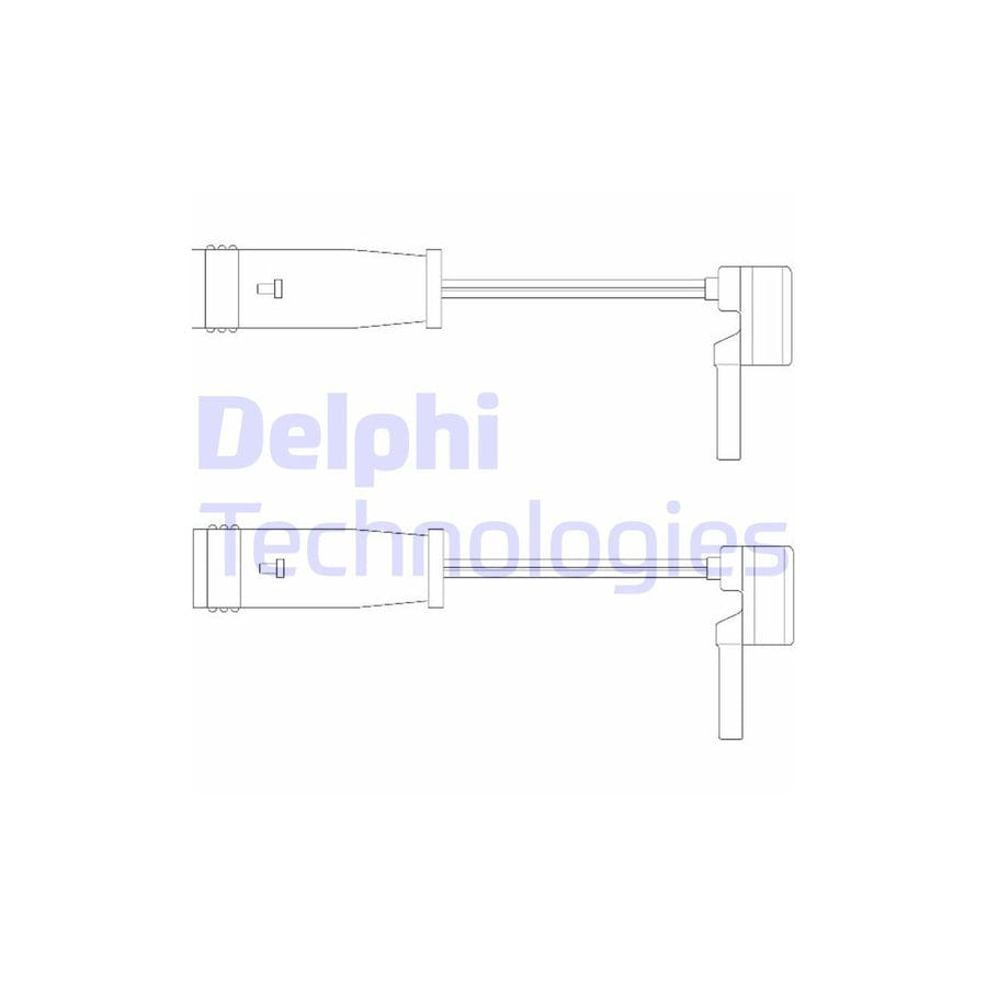 Delphi Lz0153 Warning Contact Set, Brake Pad Wear