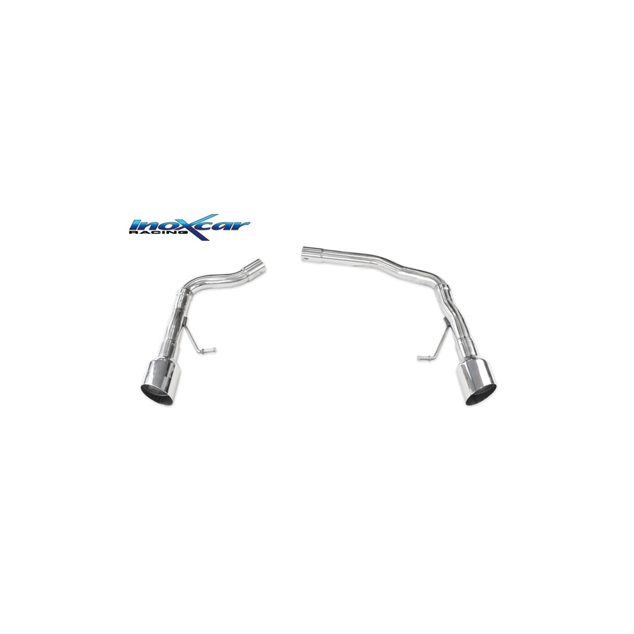 InoXcar AUA5.03.10RA Audi A5 Non-Resonated Rear Exhaust | ML Performance UK Car Parts