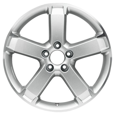 GENUINE FORD 1471989 x4 SET OF 4 FOCUS ALLOY WHEEL 17" 5-SPOKE DESIGN, SILVER 07/2004 - 12/2007 | ML Performance UK