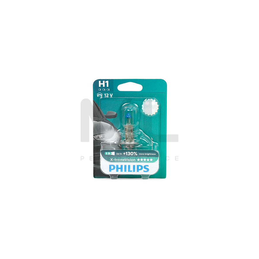 PHILIPS X-tremeVision 12258XV+B1 Bulb, spotlight H1 12V 55W P14,5s 3700K Halogen | ML Performance Car Parts