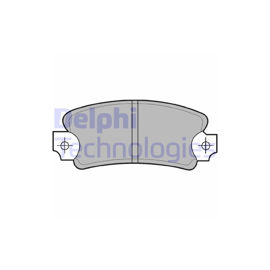 Delphi Lp146 Brake Pad Set