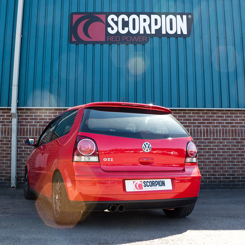 Scorpion SVW052 VW Polo Gti Resonated Cat-Back System | ML Performance UK UK