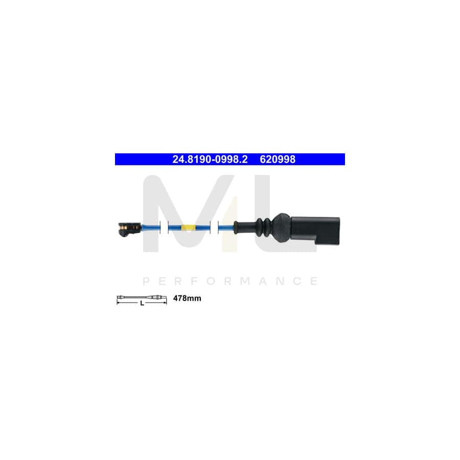 ATE 24.8190-0998.2 Brake pad wear sensor | ML Performance Car Parts