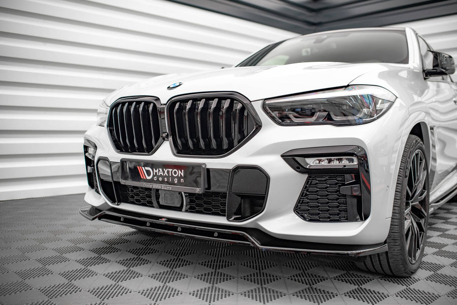 Maxton Design BMW X6 M-Pack G06 Front Splitter V.2