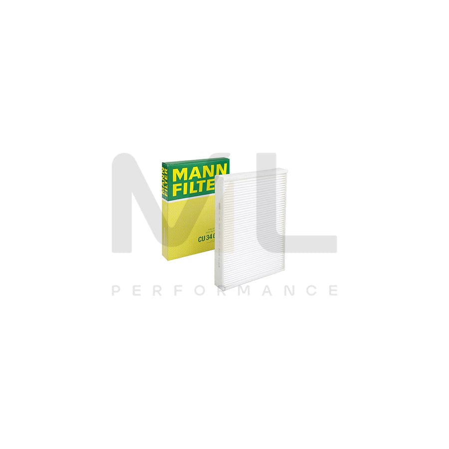 MANN-FILTER CU 34 003 Pollen filter Particulate Filter | ML Performance Car Parts