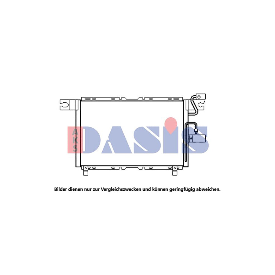 AKS Dasis 232003N Air Conditioning Condenser For Isuzu Trooper | ML Performance UK